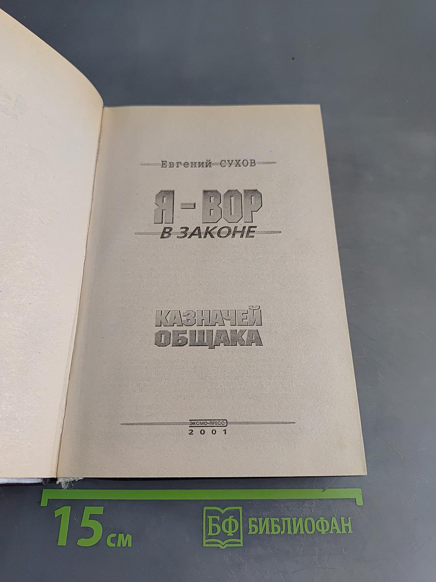 Я-вор в законе. Казначей общака