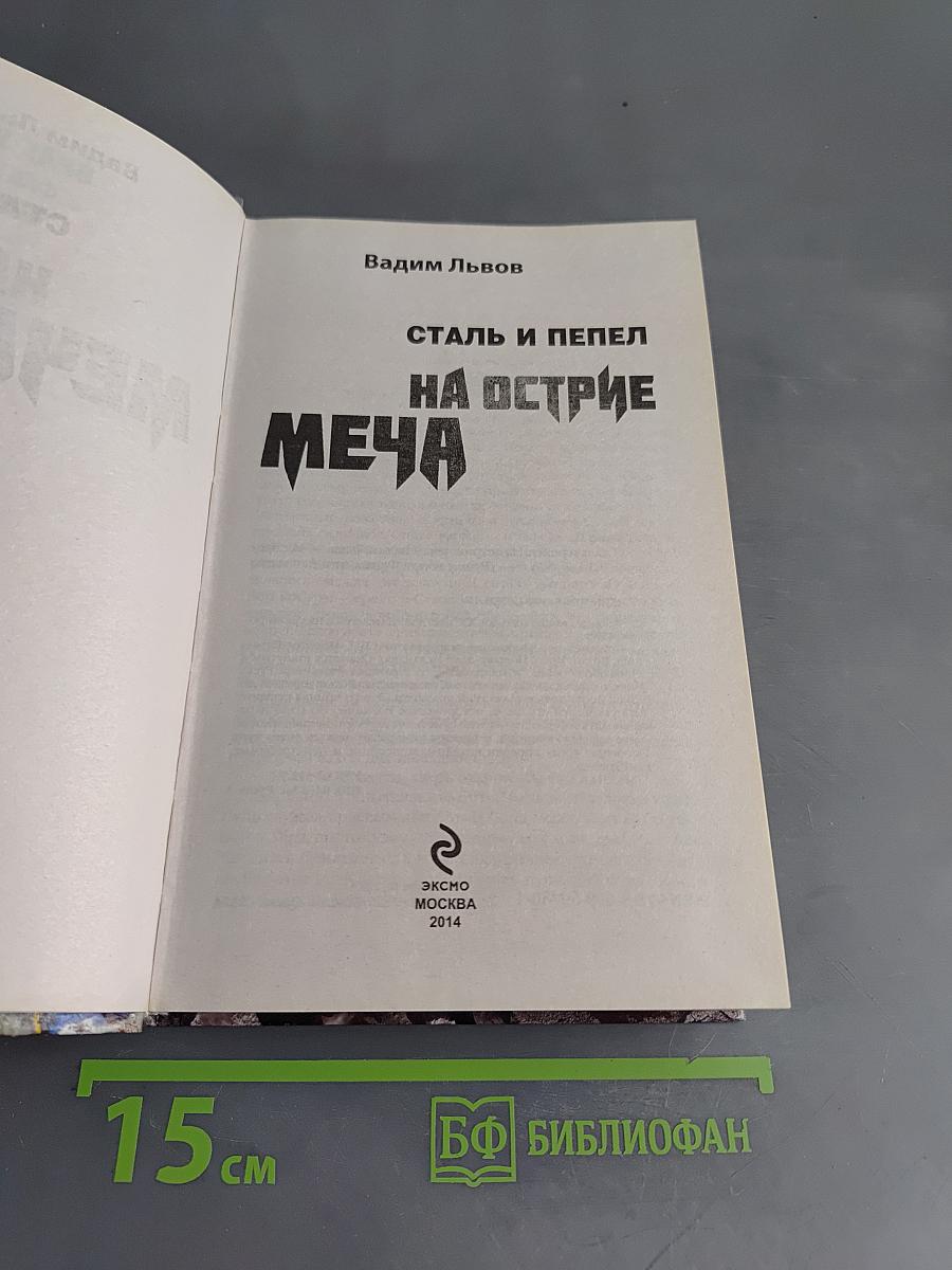 Сталь и пепел. На острие меча
