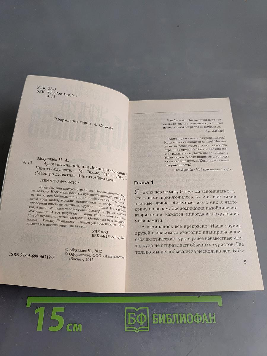 Чудом выживший, или Долина откровений