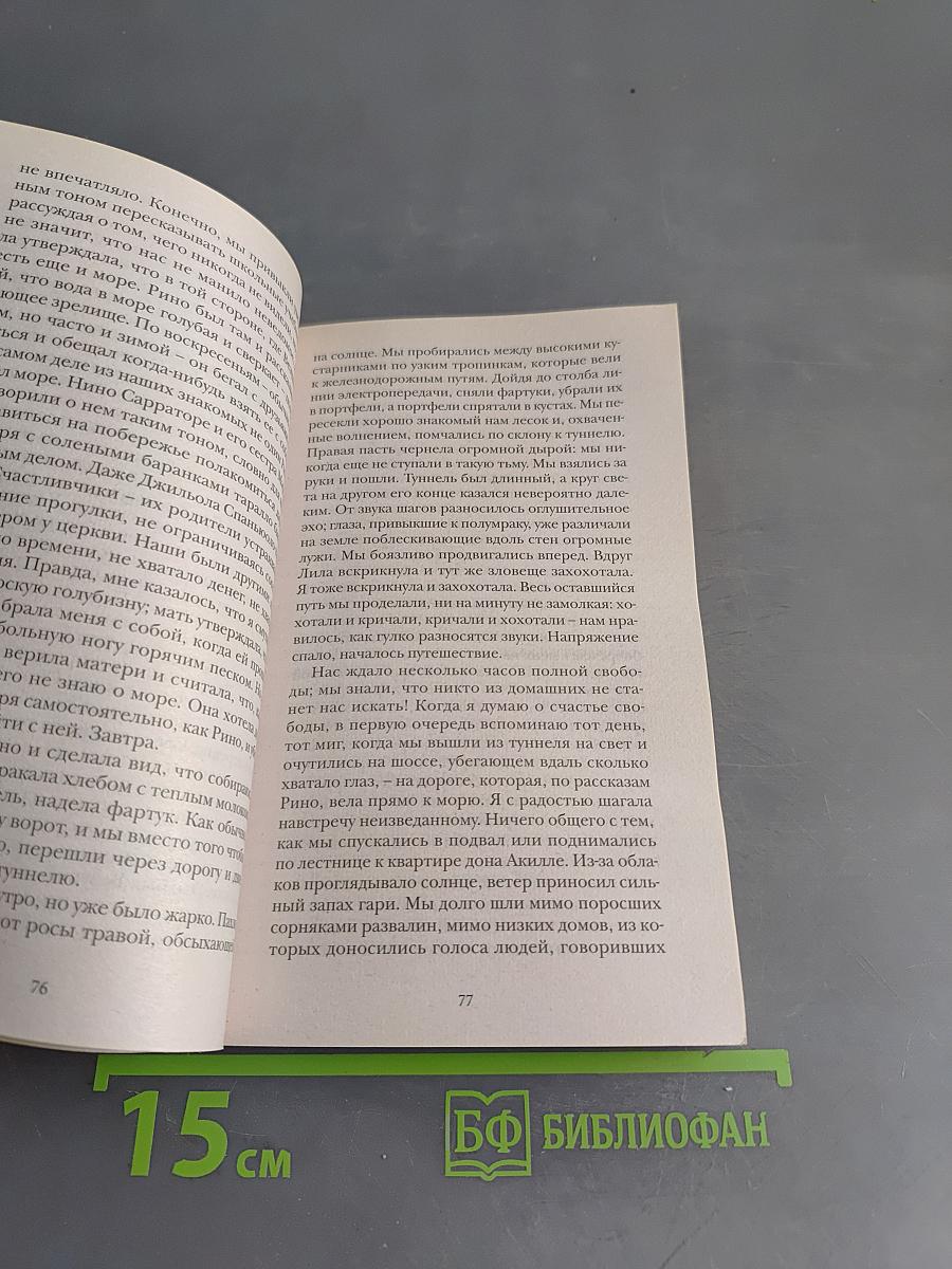 Моя гениальная подруга. Книга первая