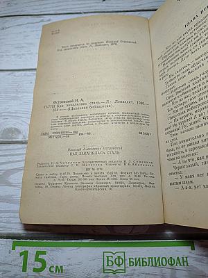Как закалялась сталь