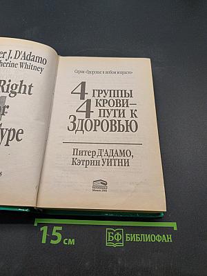 4 группы крови – 4 пути к здоровью
