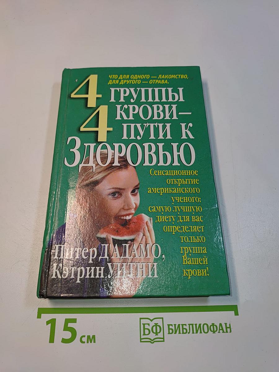 4 группы крови – 4 пути к здоровью