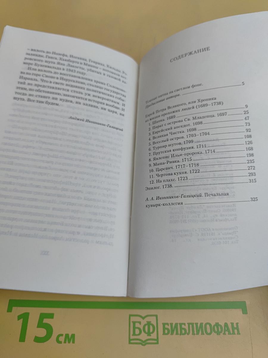 Еврей Петра Великого, или Хроника из жизни прохожих людей (1689–1738)