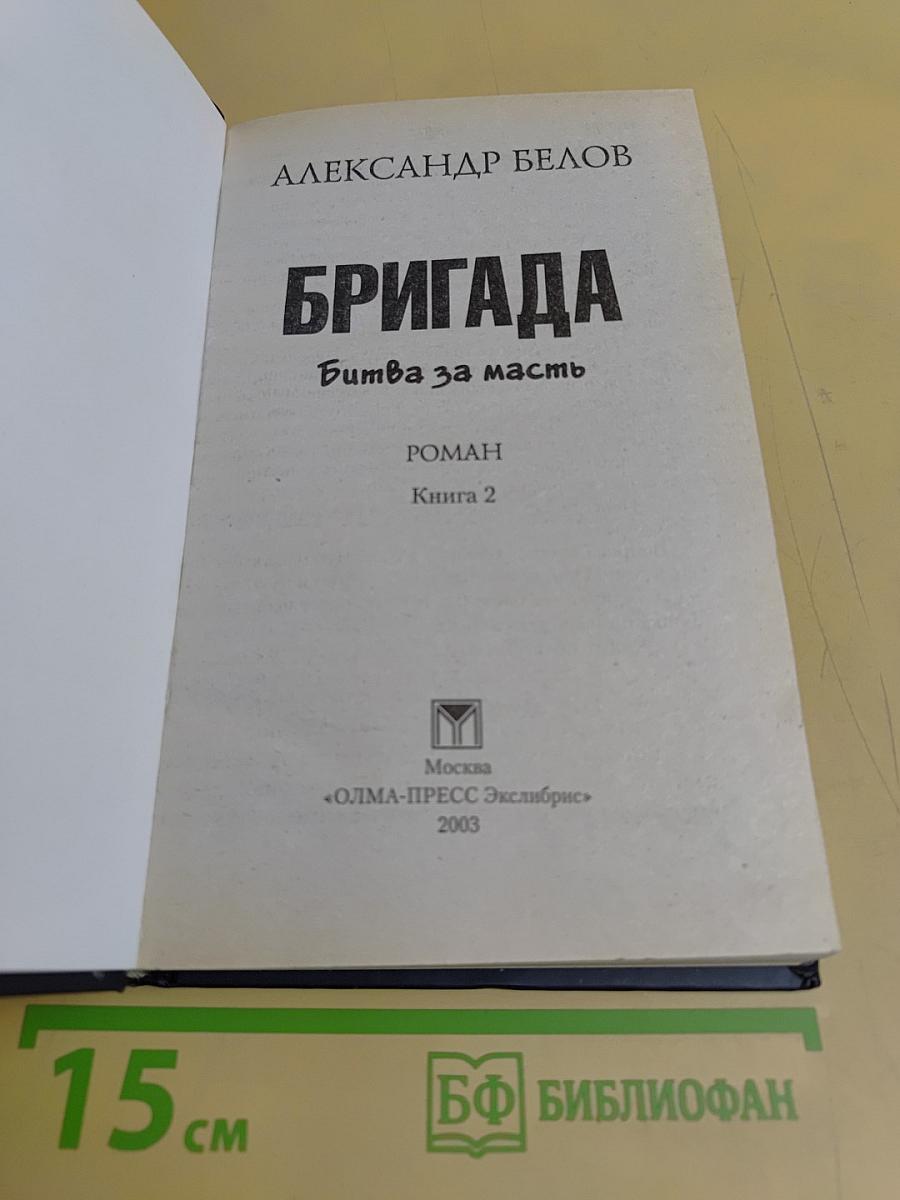 Бригада. Битва за масть. Книга 2