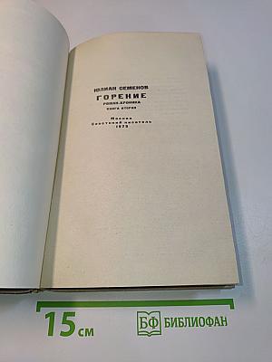 Горение. Роман-хроника. Книга вторая