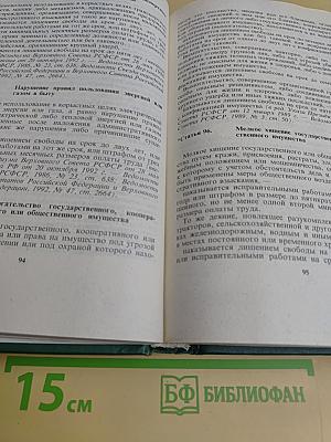 Уголовный кодекс Российской Федерации