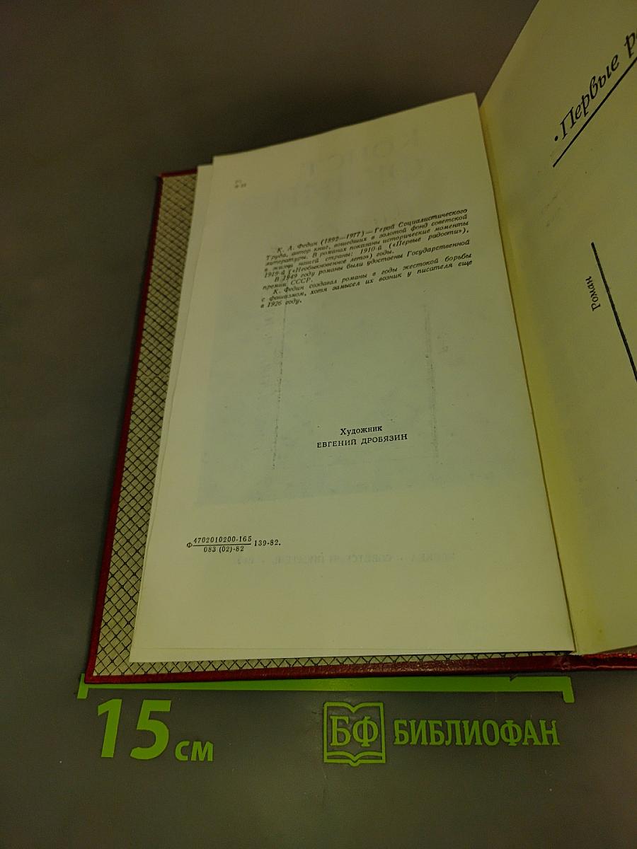 Первые радости. Необыкновенное лето