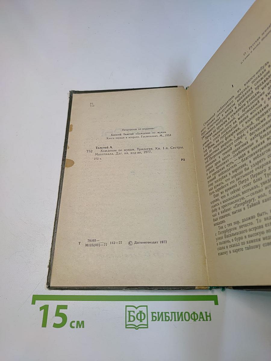 Хождение по мукам. Трилогия. Книга первая. Сестры