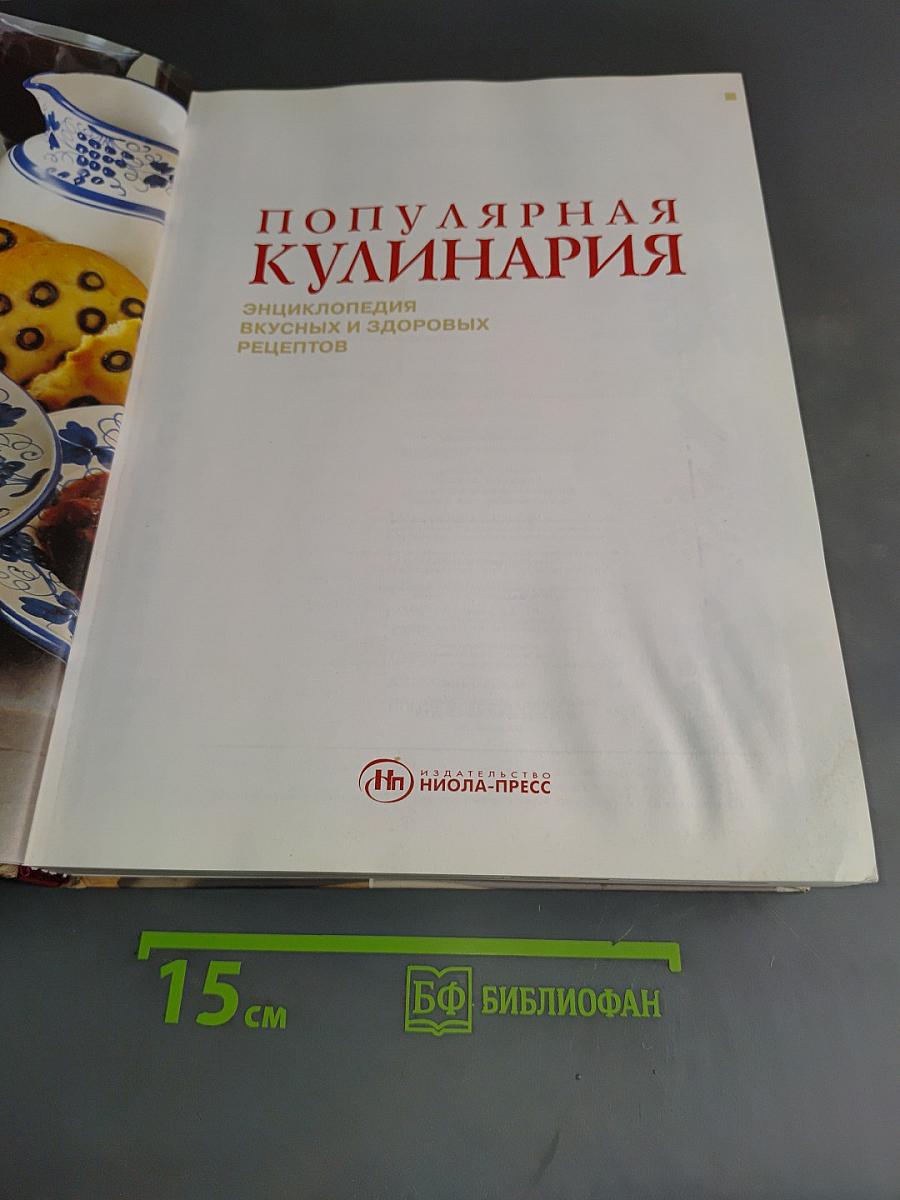 Популярная кулинария: Энциклопедия вкусных и здоровых рецептов