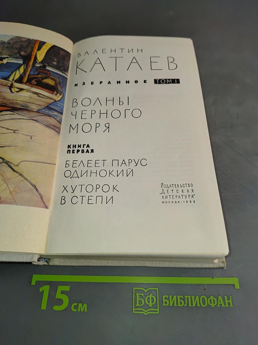 Волны Черного моря. Избранное. Книга первая. Белеет парус одинокий. Хуторок в степи