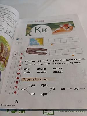 Букварь, 1 класс, Часть первая