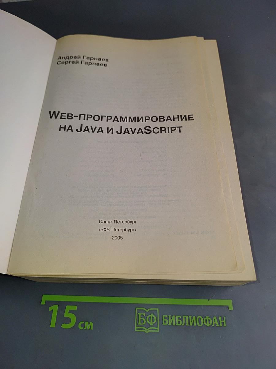 WEB-программирование на Java и JavaScript