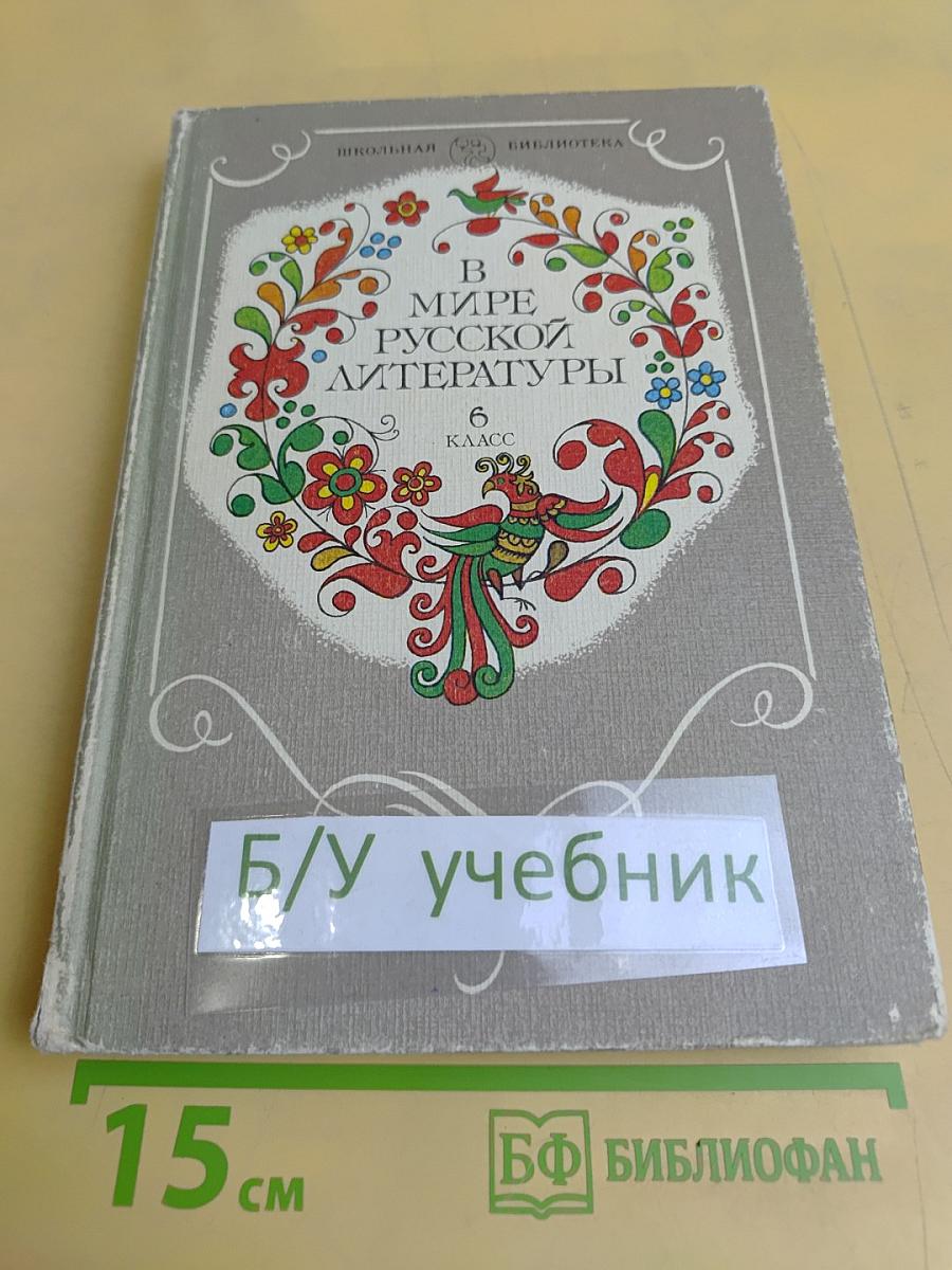 В мире русской литературы. Книга для внеклассного чтения. 6 класс