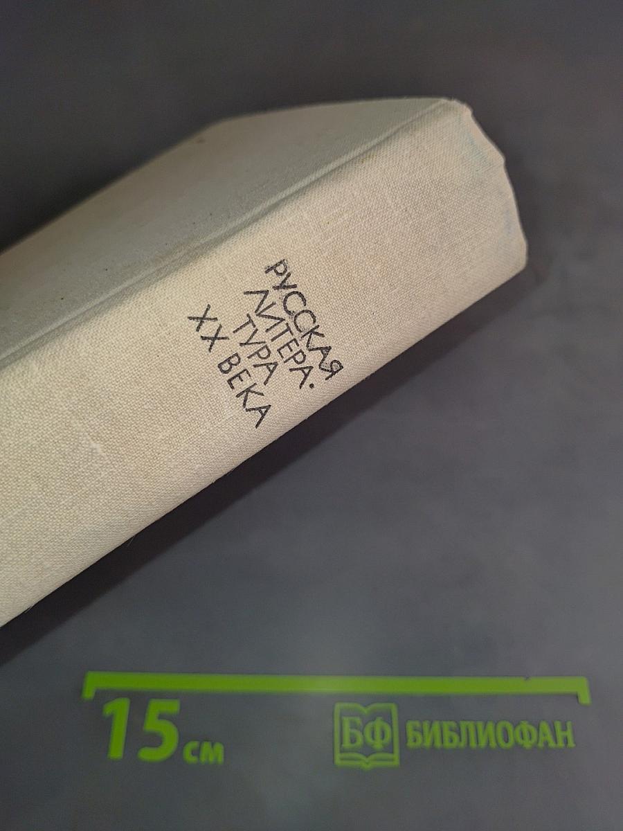 Русская литература XX века. Дооктябрьский период