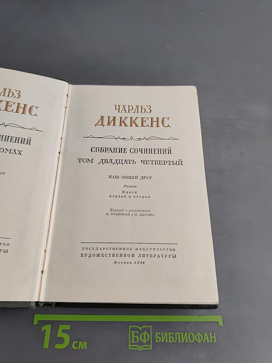 Наш общий друг. Том двадцать четвертый