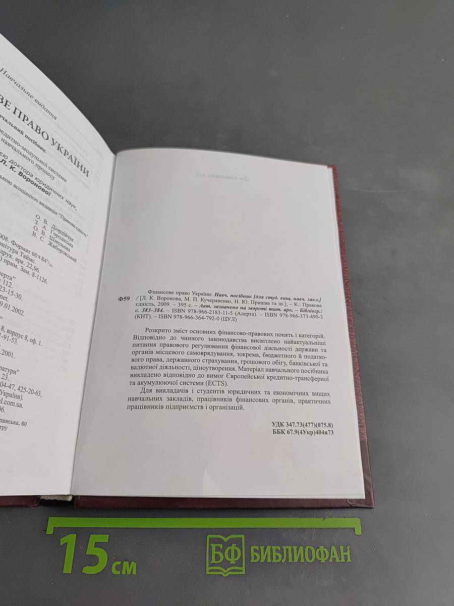 Фінансове право України