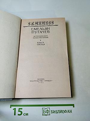 Емельян Пугачев. Историческое повествование. Книга третья