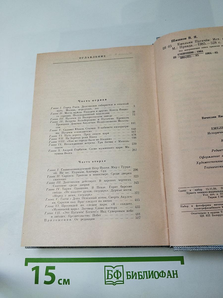 Емельян Пугачев. Историческое повествование. Книга третья