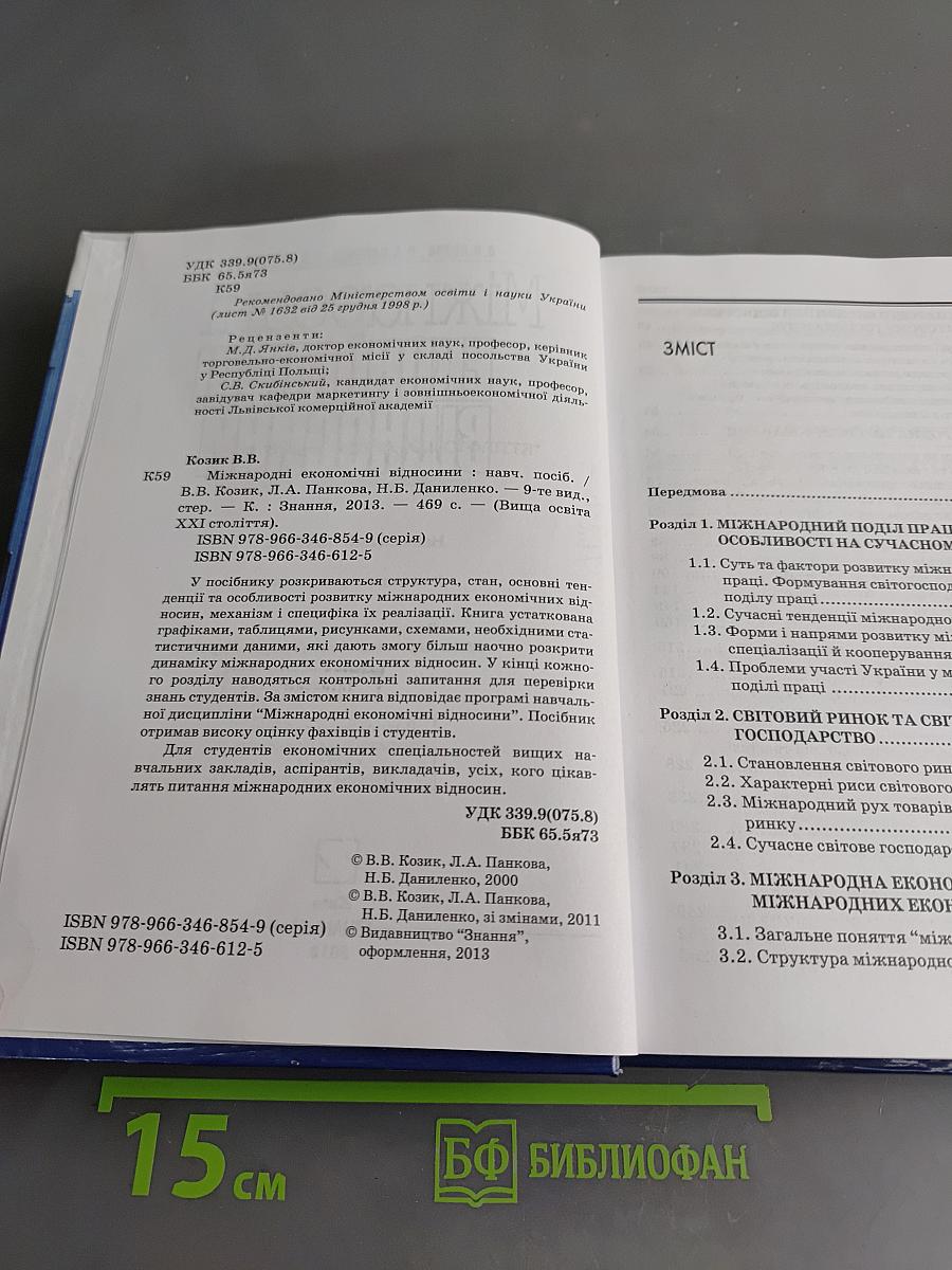 Міжнародні економічні відносини