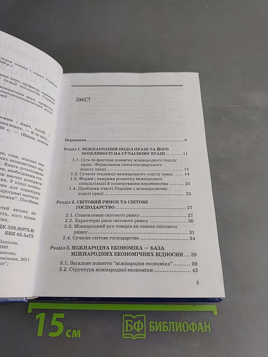 Міжнародні економічні відносини
