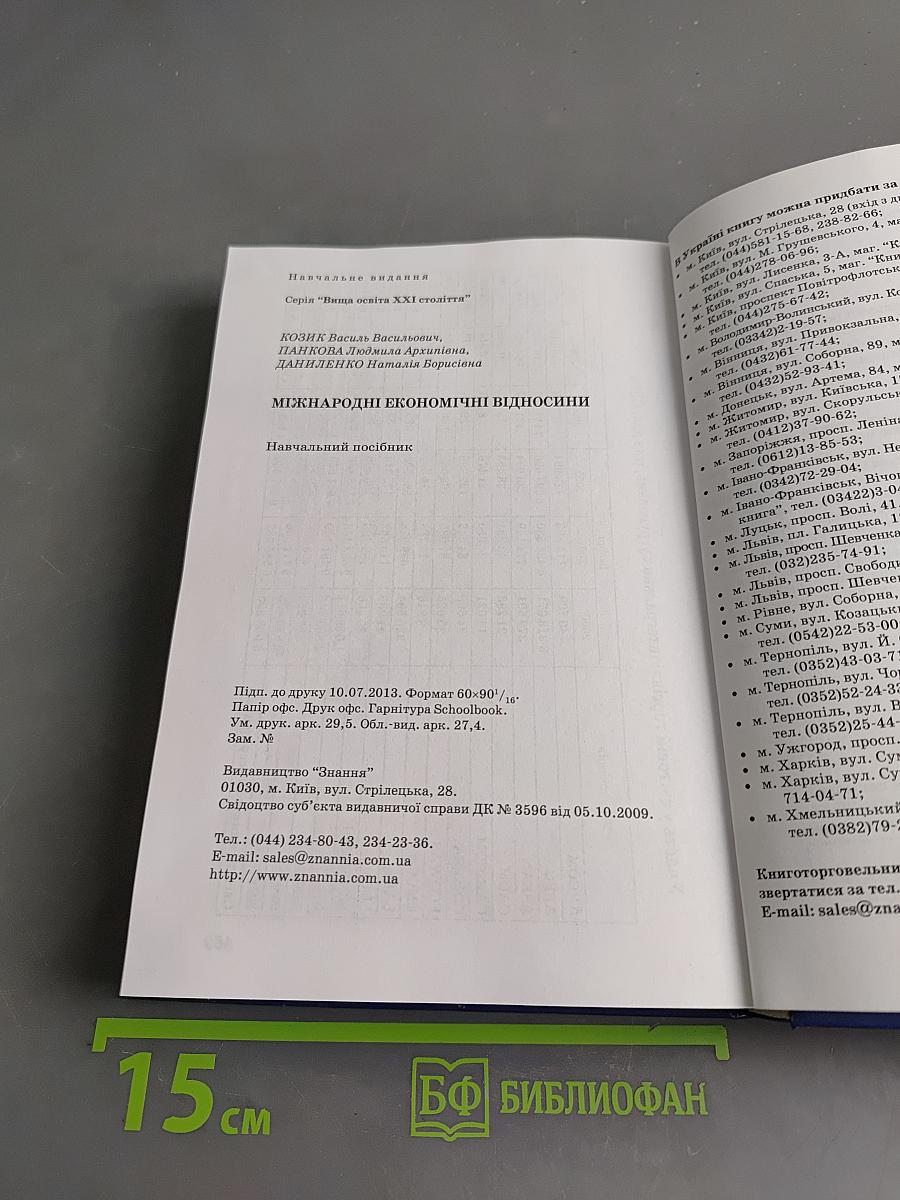 Міжнародні економічні відносини