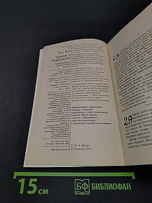 Замок у Карпатах
