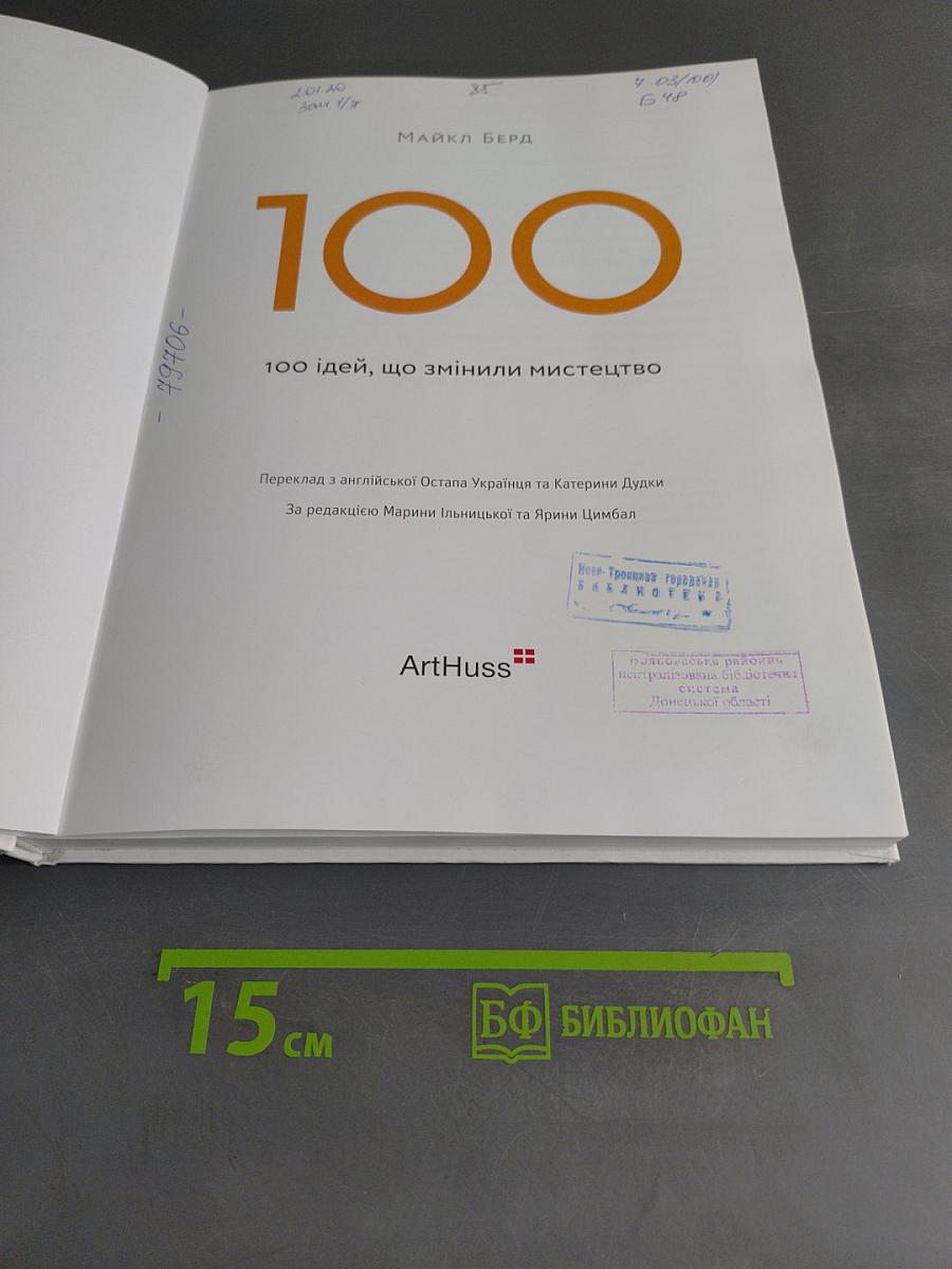 100 ідей, що змінили мистецтво