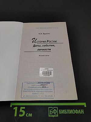 История России. Даты, события, личности