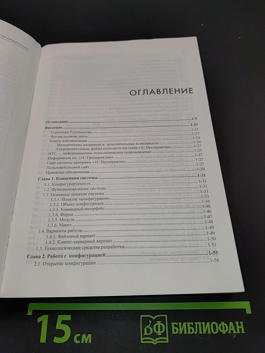1С:Предприятие 8.2. Руководство разработчика. Часть 1. 2-е издание