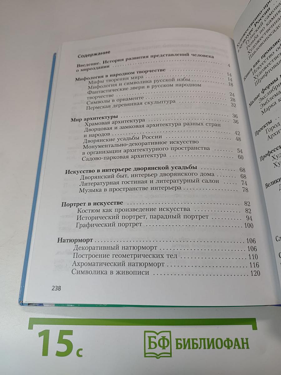 Изобразительное искусство 6 класс