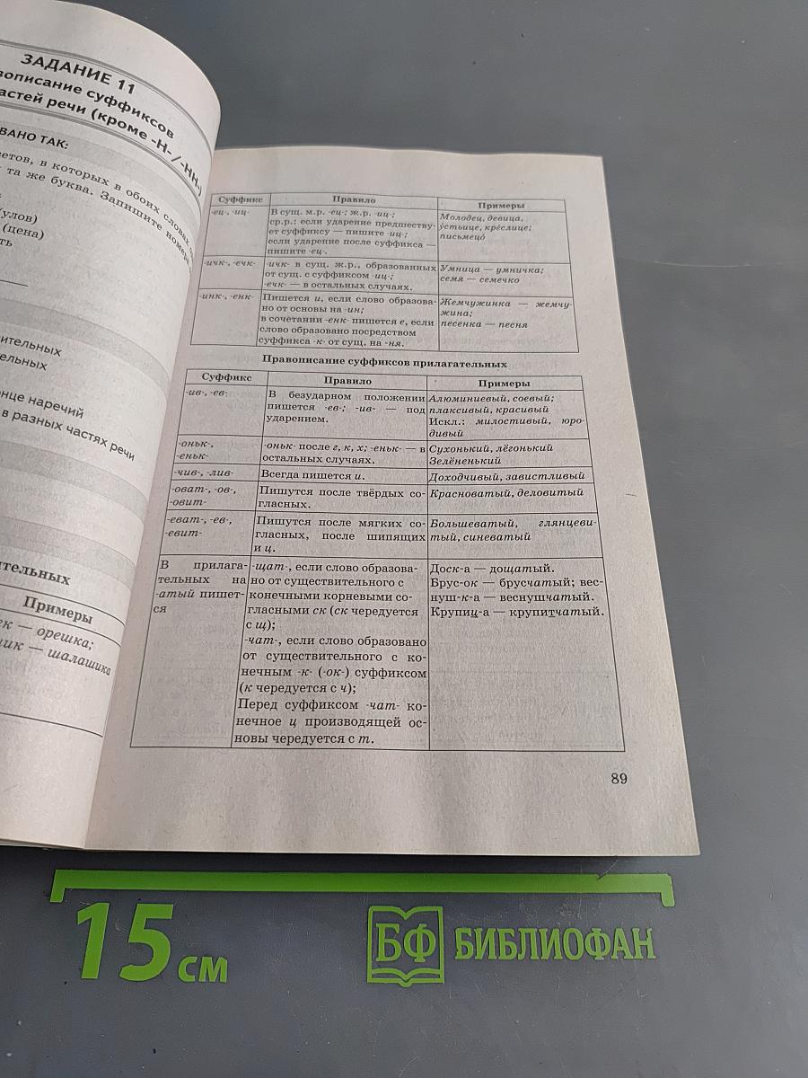 ЕГЭ. Русский язык. 25 тренировочных вариантов ЕГЭ и теоретический справочник