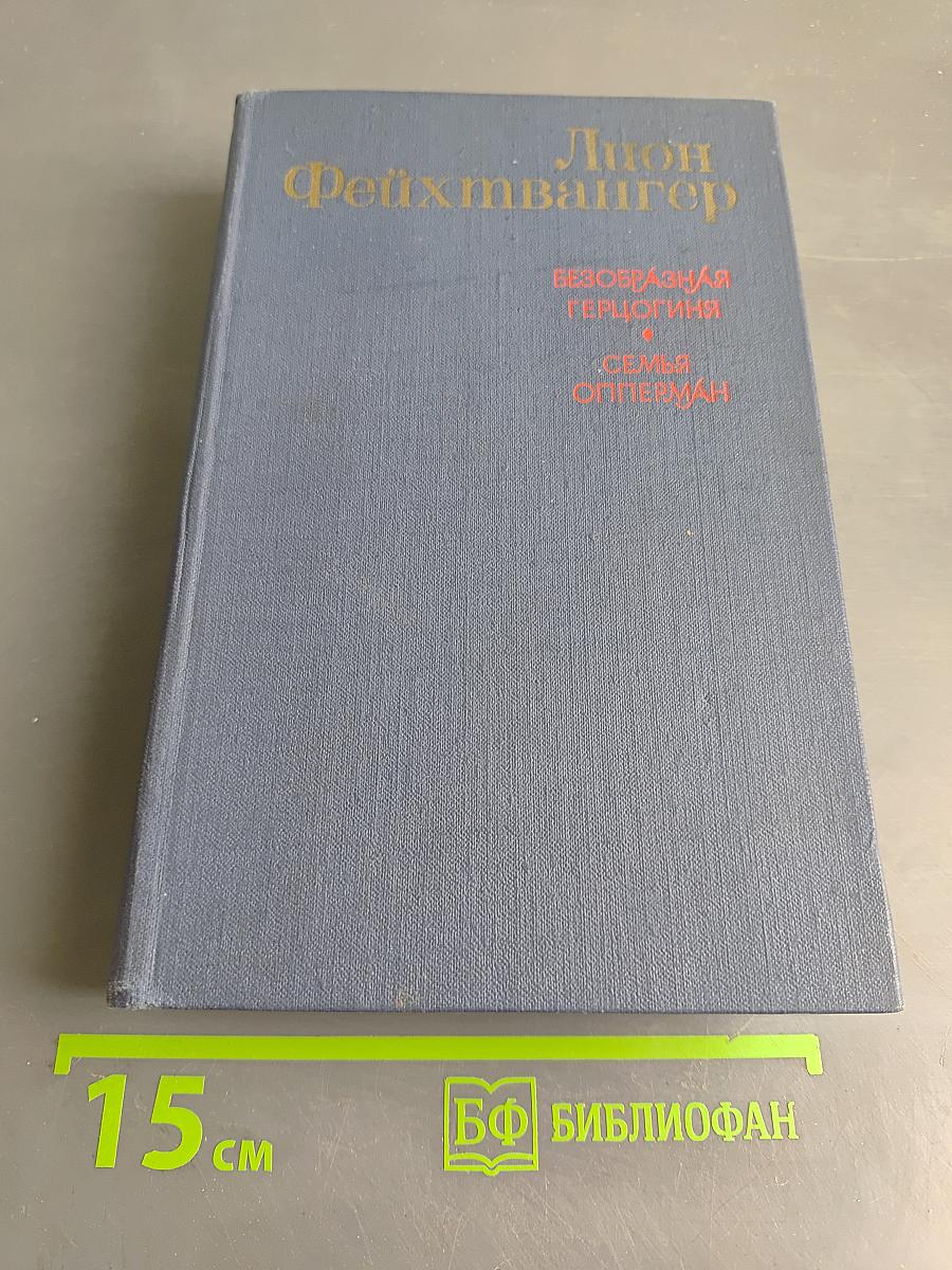 Безобразная Герцогиня. Семья Опперман