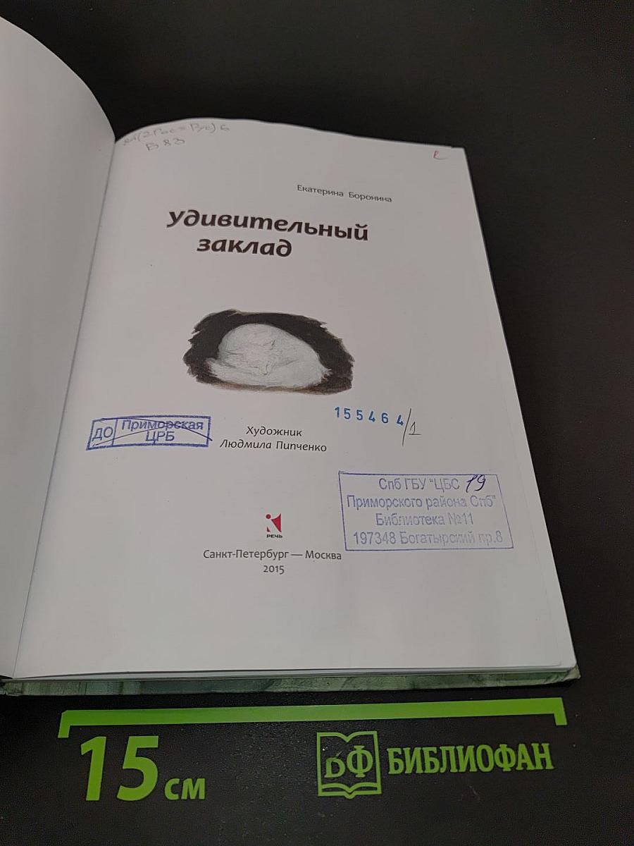 Удивительный заклад