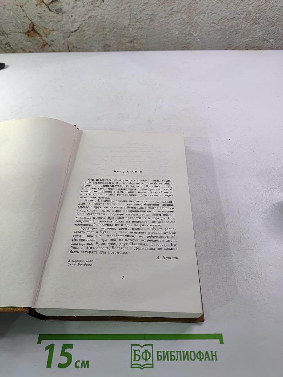 А.С. Пушкин. Собрание сочинений. Том седьмой. История Пугачева. Исторические статьи и материалы. Воспоминания и дневники.