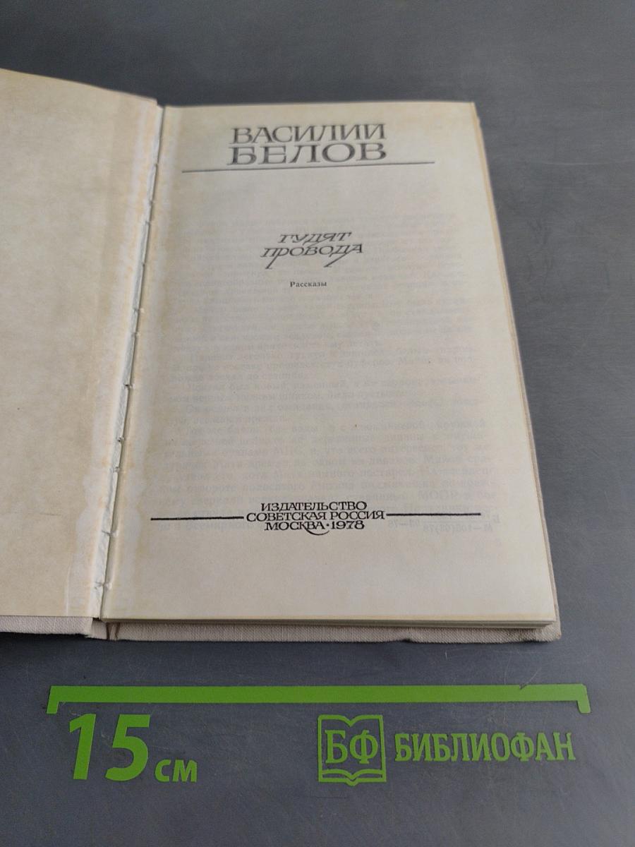 Гудят провода. Рассказы