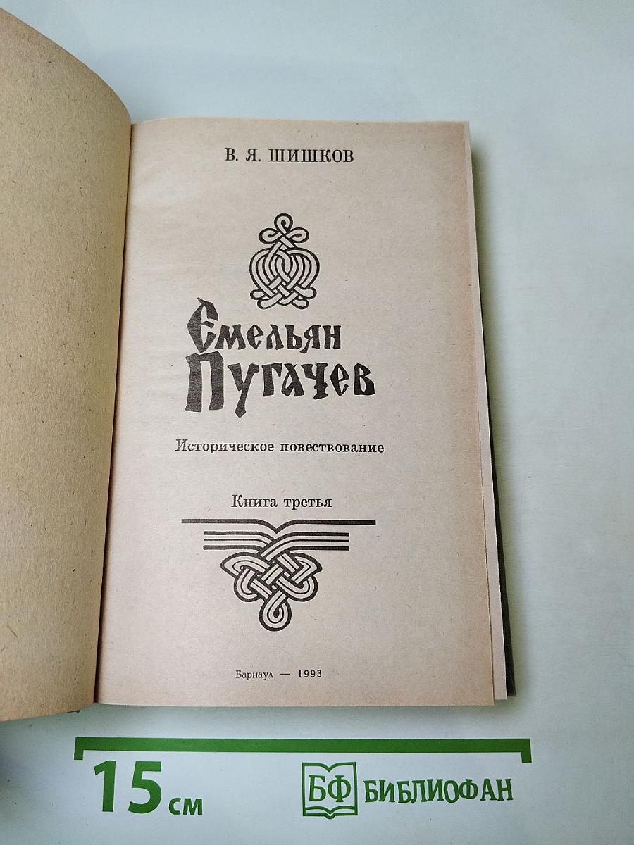 Емельян Пугачев. Книга третья