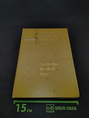 Основы философских знаний
