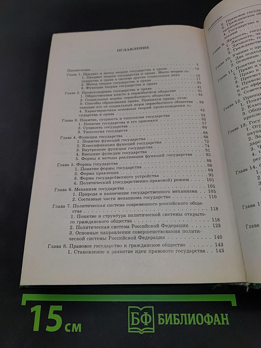 Теория государства и права