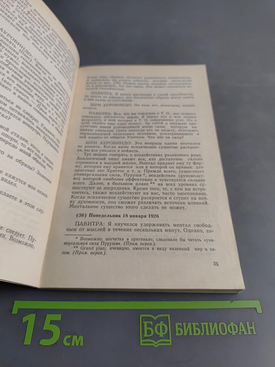 Беседы с Павинтрой. Техника медитации в системе интегральной йоги. Логическая Садхана