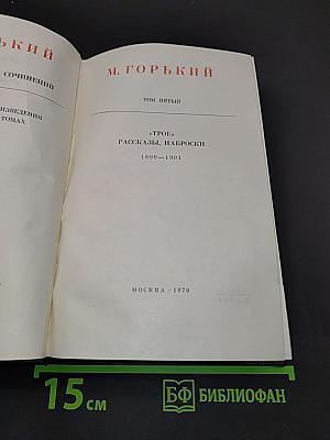 Собрание сочинений. Том пятый. "Трое". Рассказы, наброски. 1899-1901