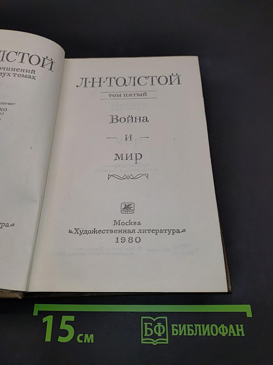 Война и мир. Том пятый