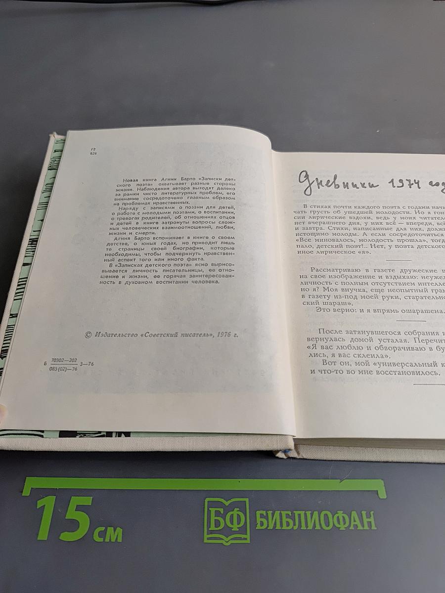 Записки детского поэта