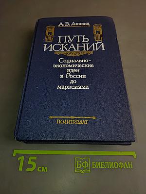 Путь исканий. Социально-экономические идеи в России до марксизма