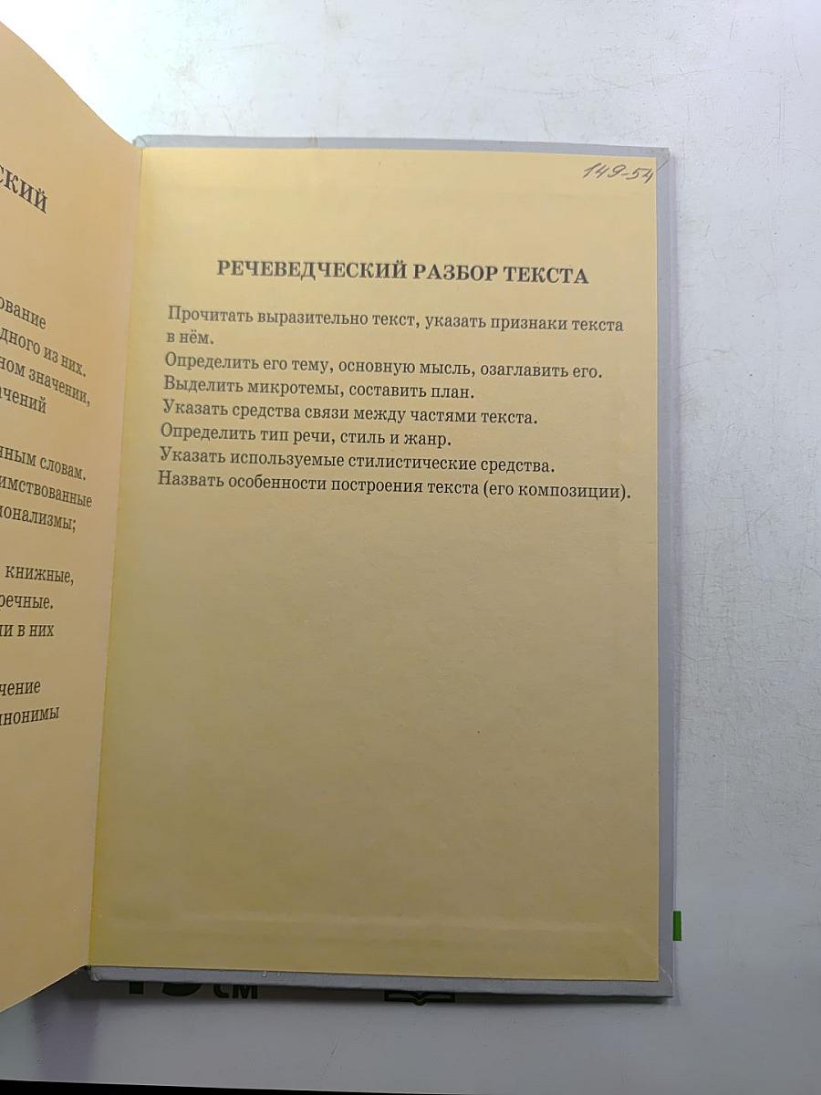 Русский язык. Грамматика. Текст. Стили речи. 10–11 классы