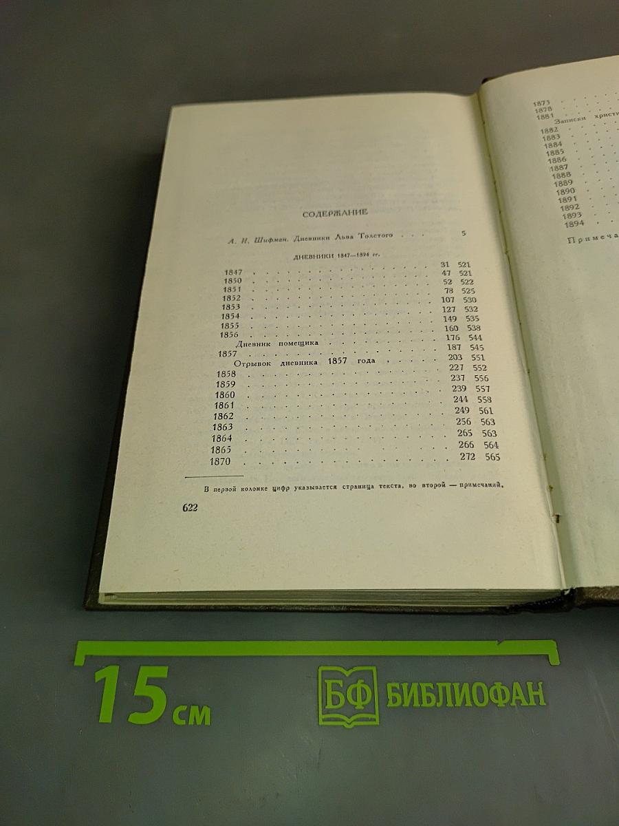 Л.Н. Толстой. Собрание сочинений. Том девятнадцатый. Дневники 1847-1894 гг.