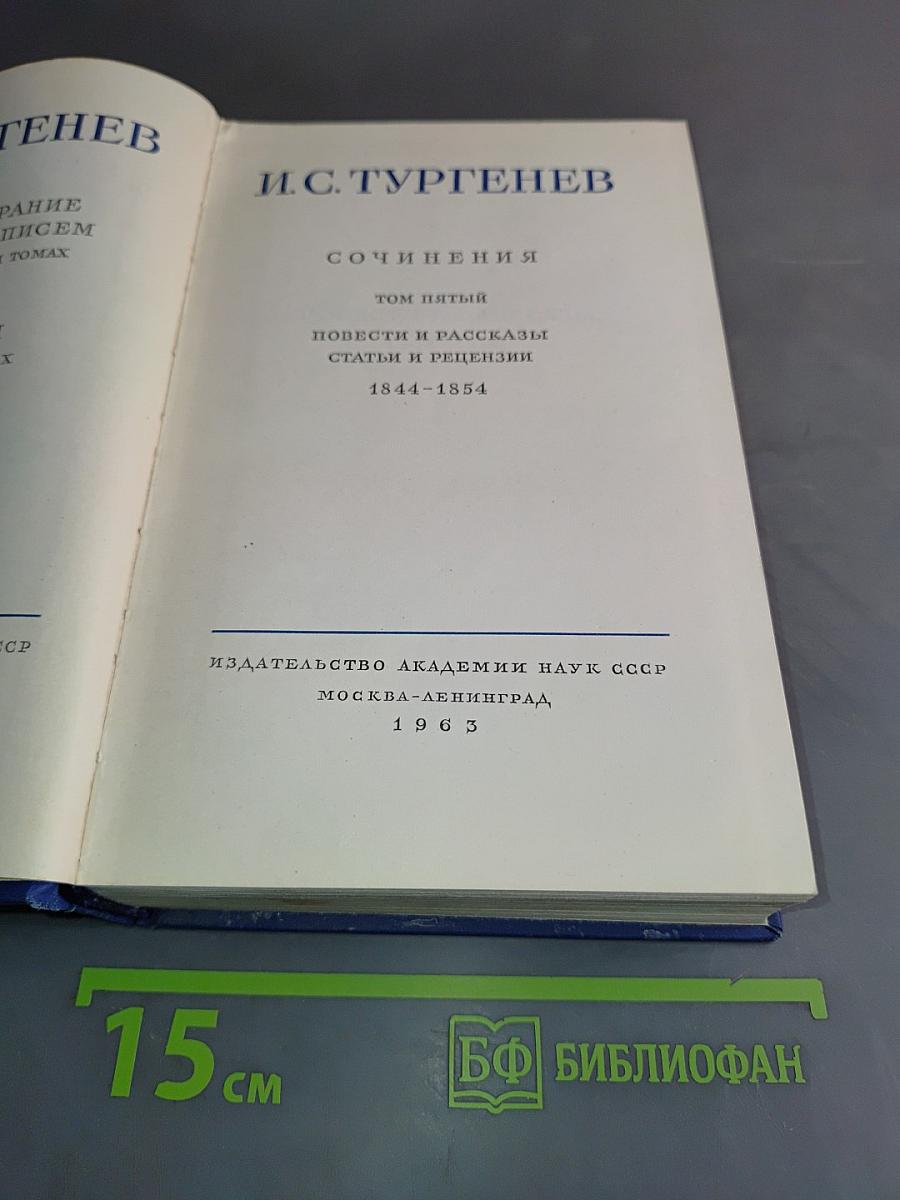 Сочинения. Том пятый. Повести и рассказы. Статьи и рецензии