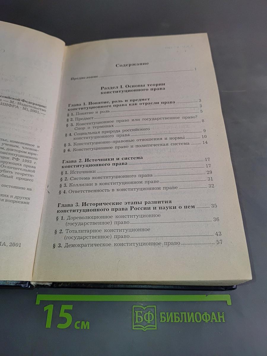 Конституционное право Российской Федерации