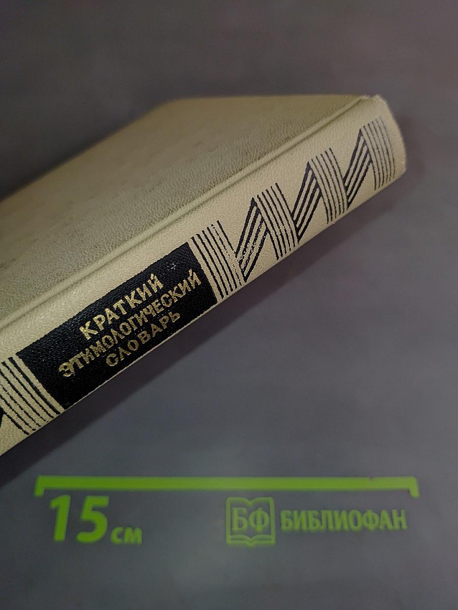 Краткий этимологический словарь русского языка: Пособие для учителя