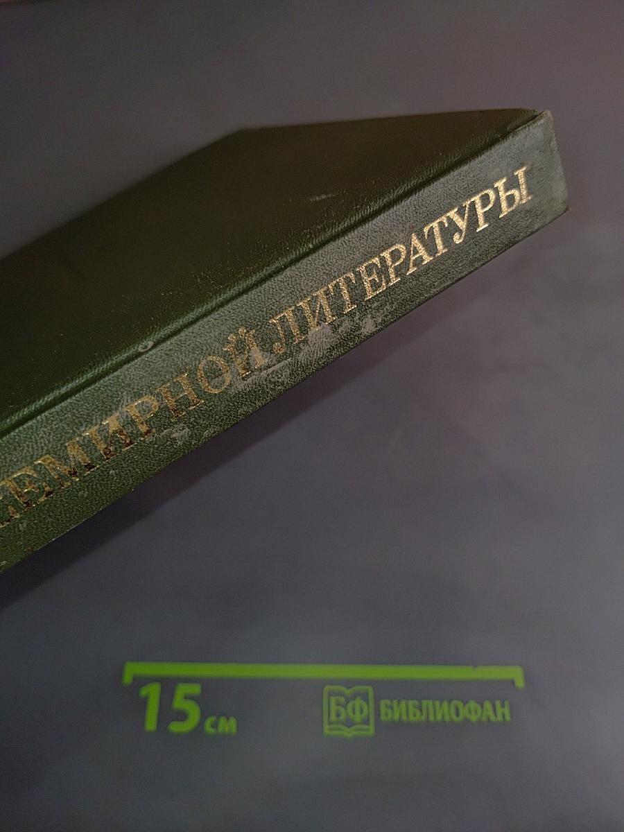История всемирной литературы. Том первый